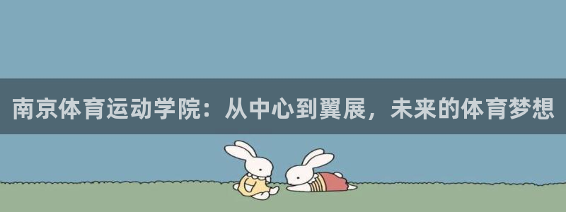 yy易游官网下载招商:南京体育运动学院:从中心到翼展,未来的